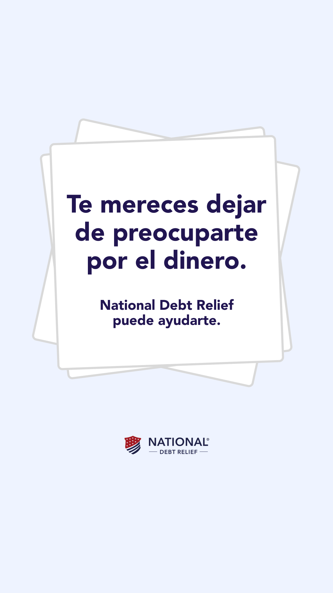 National Debt Relief Facebook ad