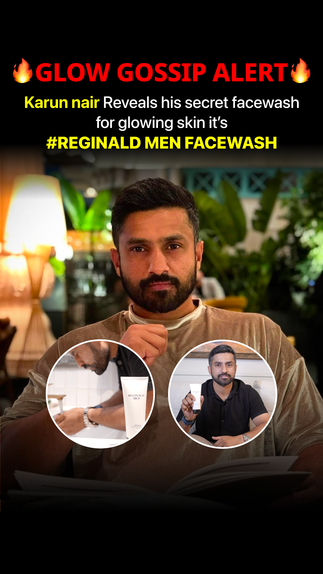 Reginald Men Facebook ad