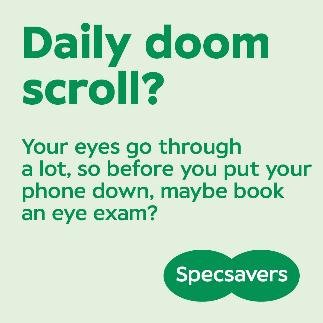 Specsavers Canada Facebook ad