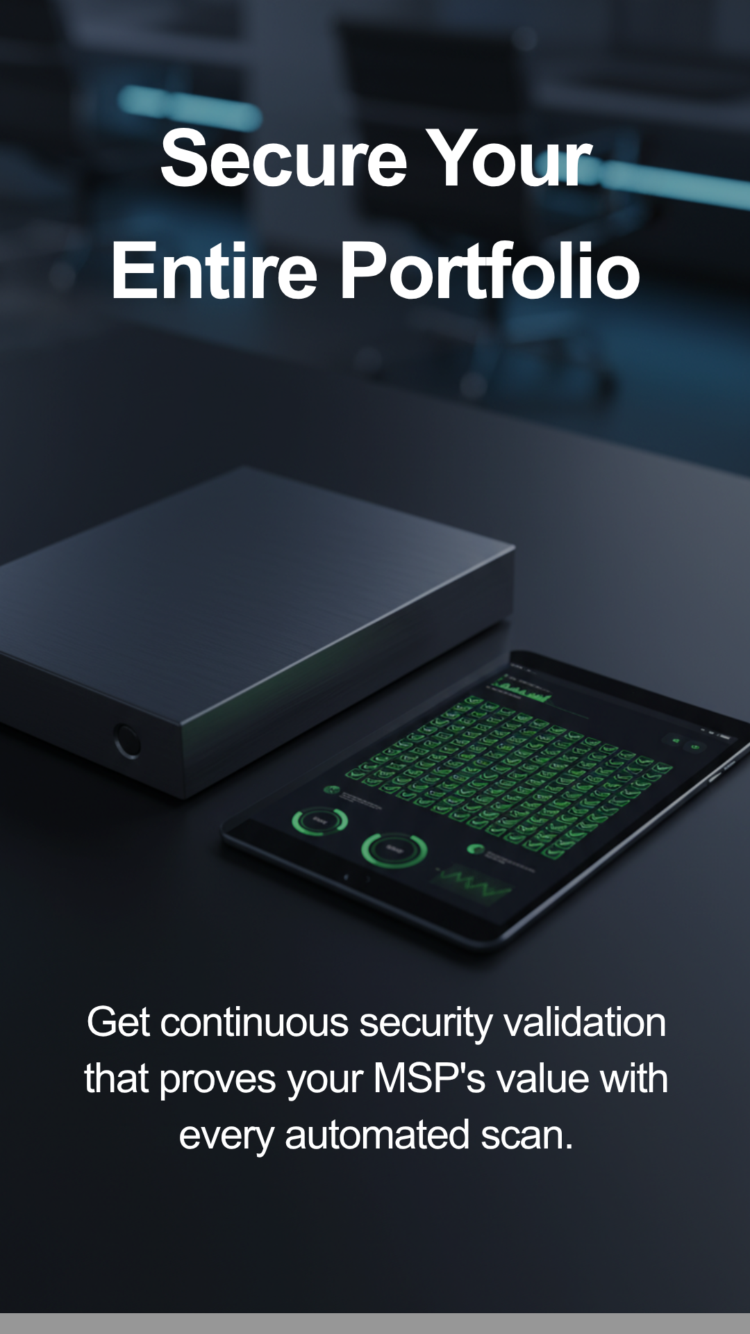 ThreatMate Facebook ad: MSPs - Steal This Threat Report and Wow Your Clients