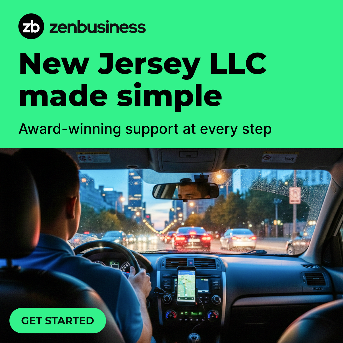 ZenBusiness Facebook ad