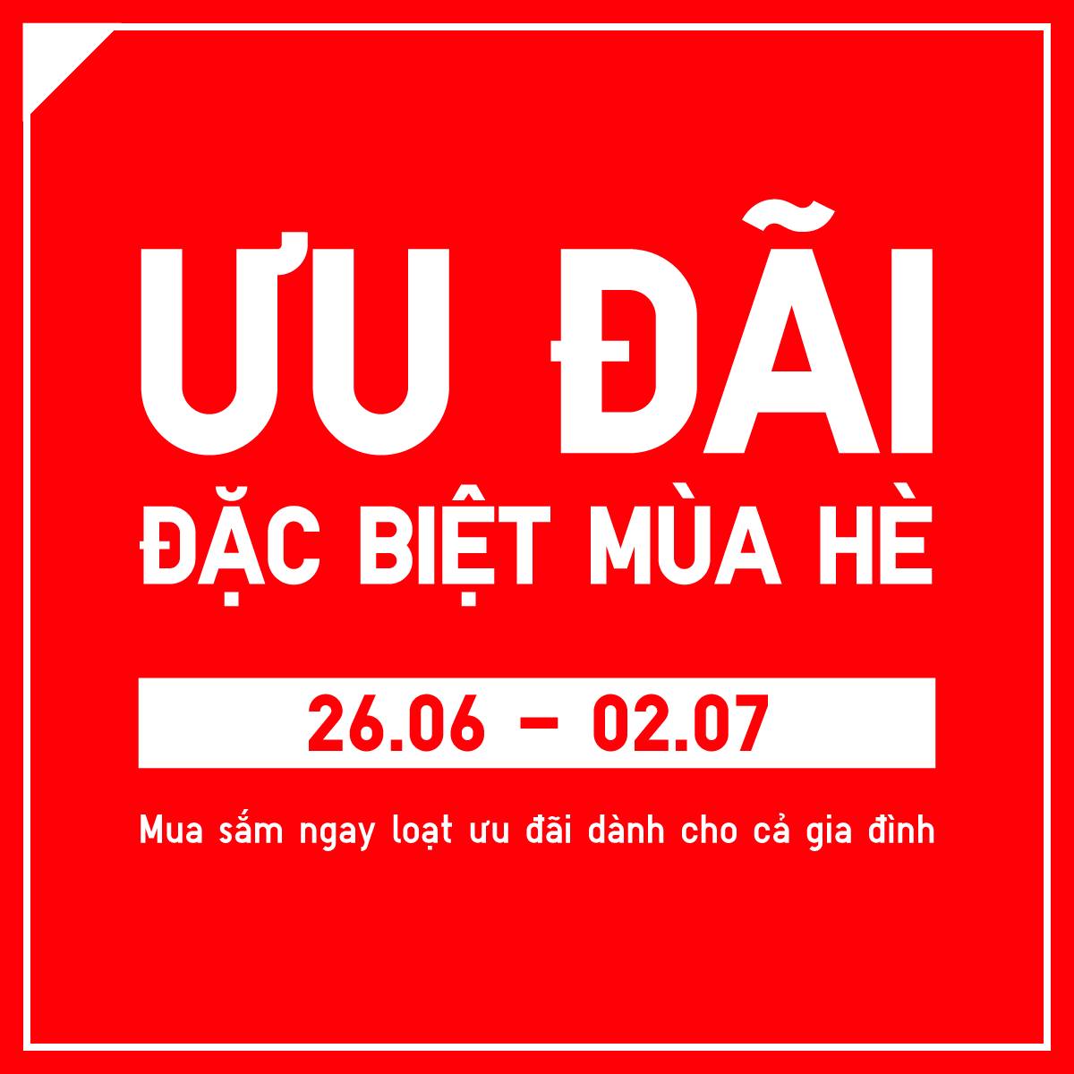 Uniqlo Vietnam Facebook ad