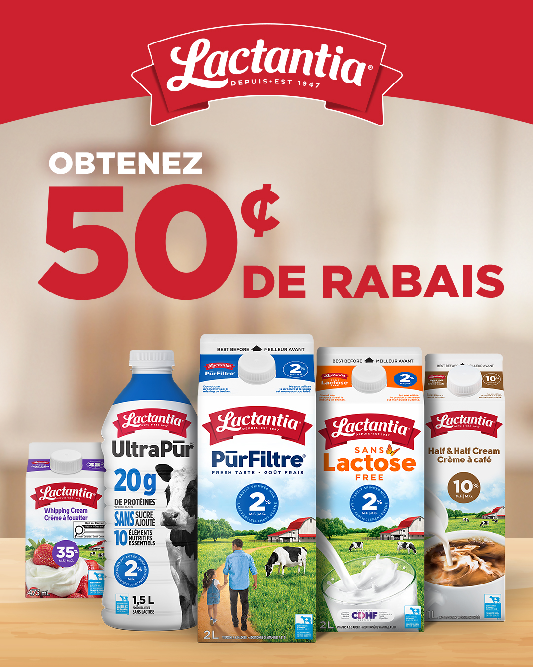 Lactantia Facebook ad from Jun 2, 2026