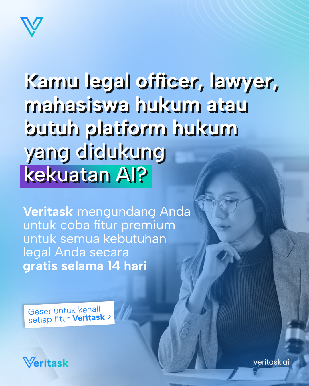 Veritask AI Facebook ad from Apr 2, 2026