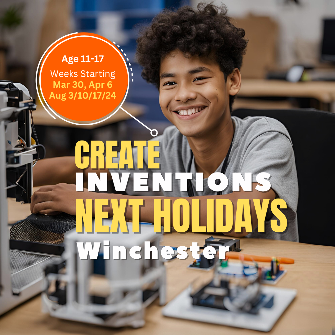 Tech Camp Facebook ad: The world's engineering camp for kids is near…