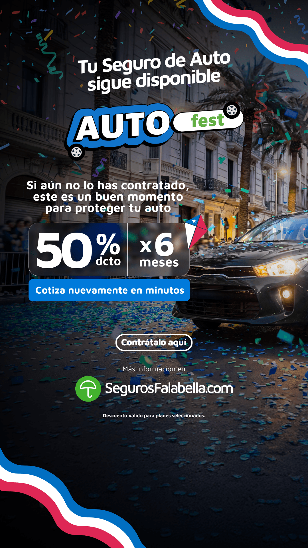 Seguros Falabella Chile Facebook ad