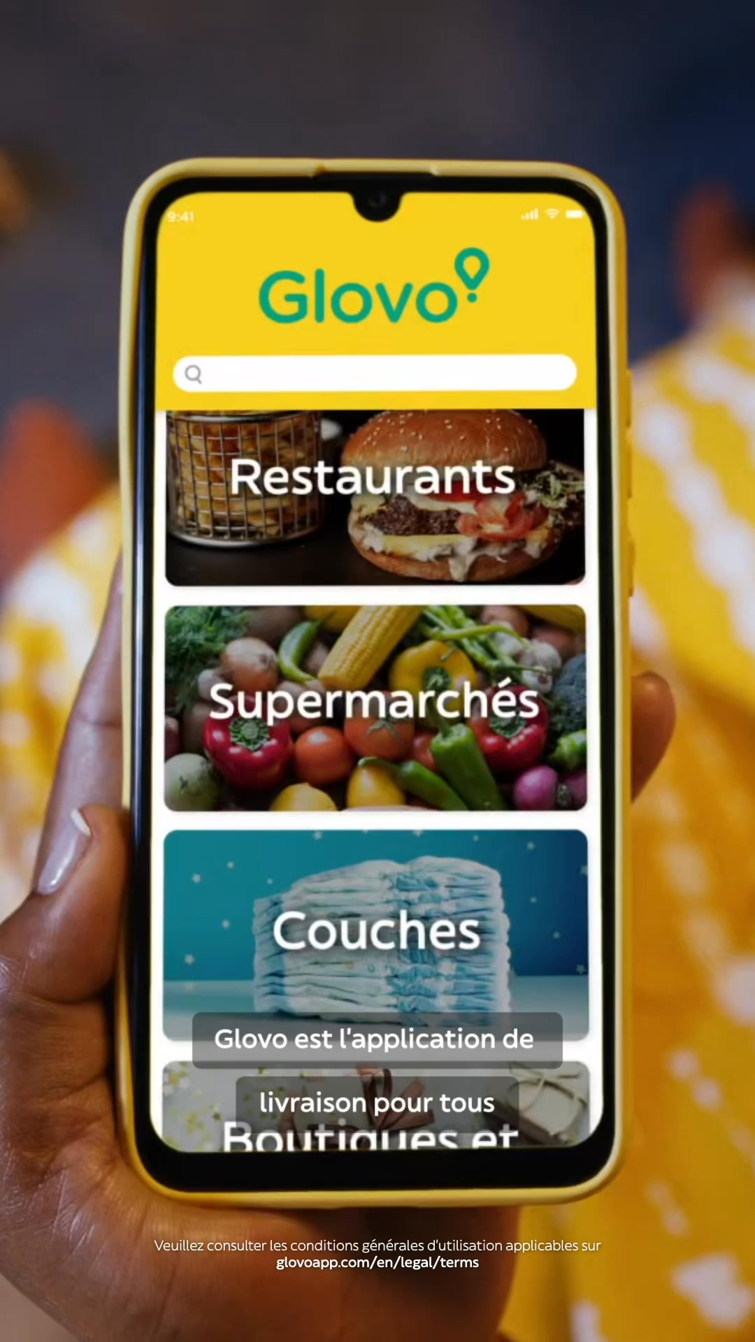 Glovo Facebook ad from Jul 20, 2026