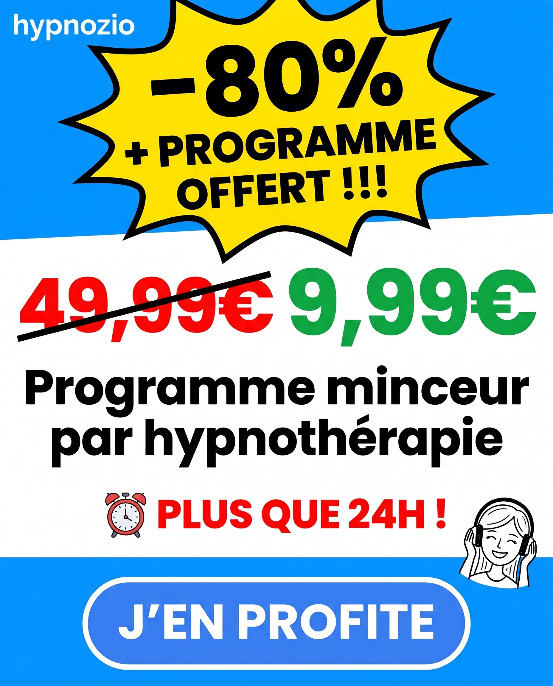 Hypnozio: power of hypnotherapy Facebook ad