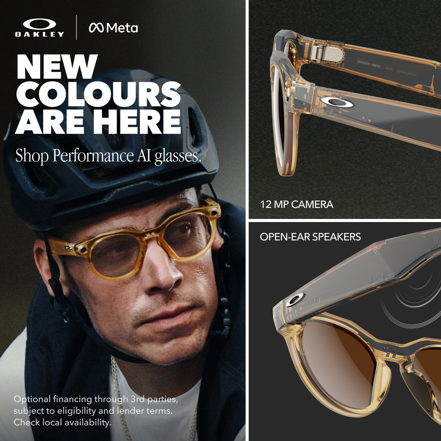 Oakley Meta Facebook ad