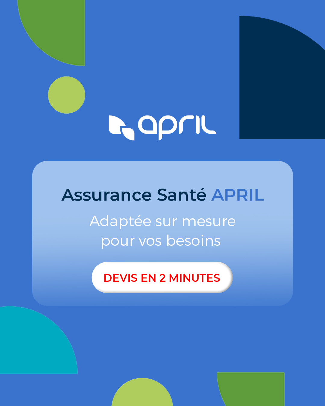 APRIL Facebook ad