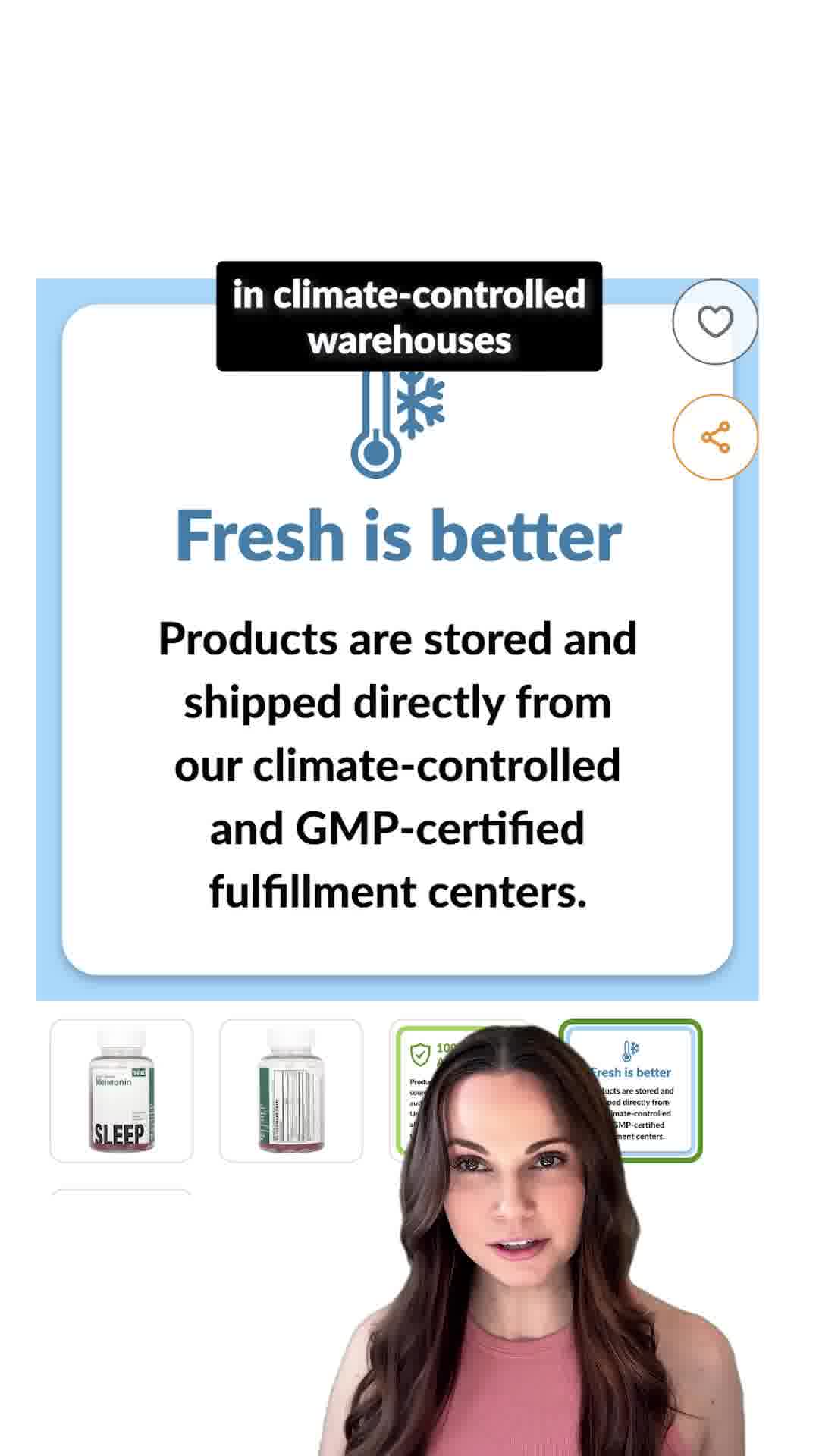 iHerb Facebook ad from Aug 4, 2026