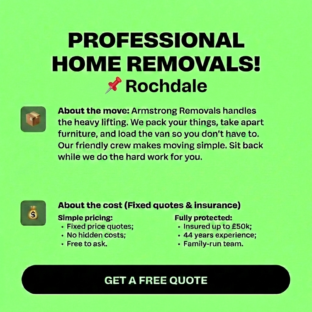 UK Removals Service - Man & Van Facebook ad: Local Cardiff Removal Service