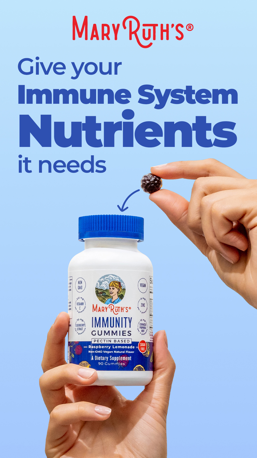 MaryRuth's Facebook ad