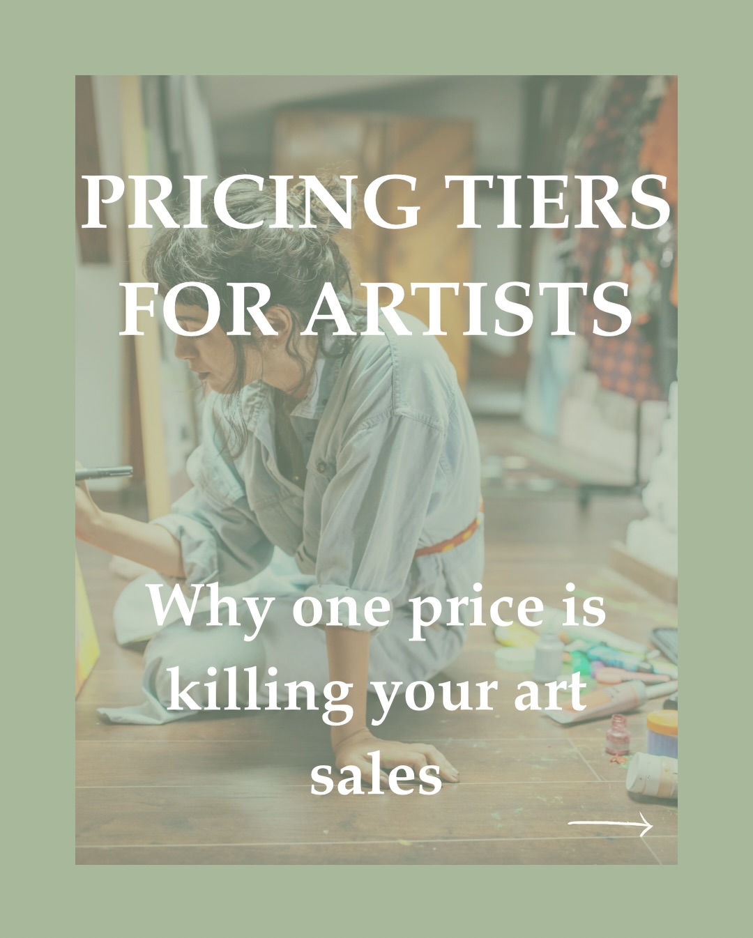 Ayu Studio Facebook ad: Pricing tiers for artists is the fastest way…