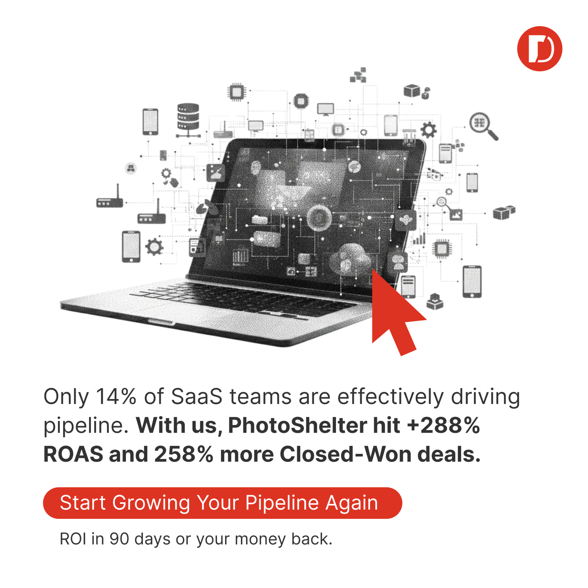 Disruptive Advertising Facebook ad