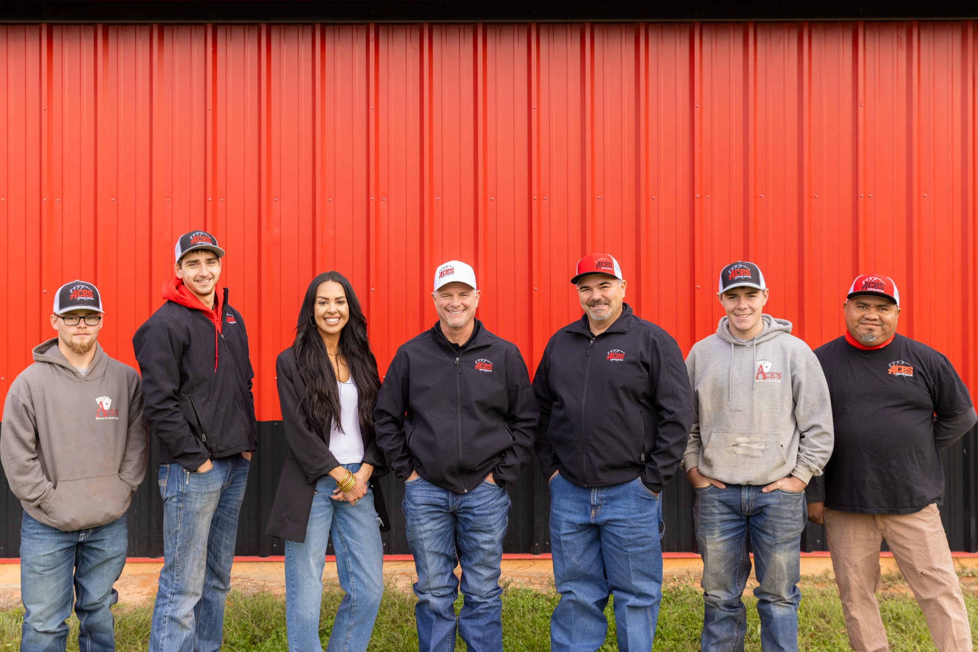 Aces Barns Buildings Facebook ad: A home builder that has been putting the…