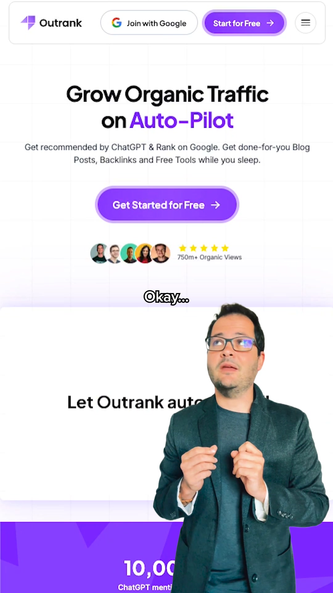 Outrank.so Facebook ad: The AI SEO Tool That Builds Authority, Not Just Content