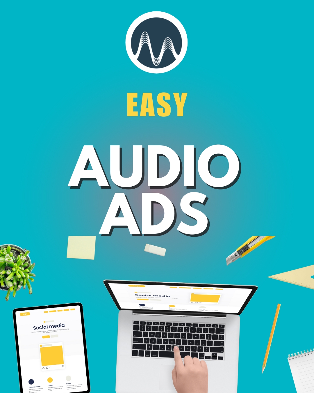 Music Radio Creative Facebook ad