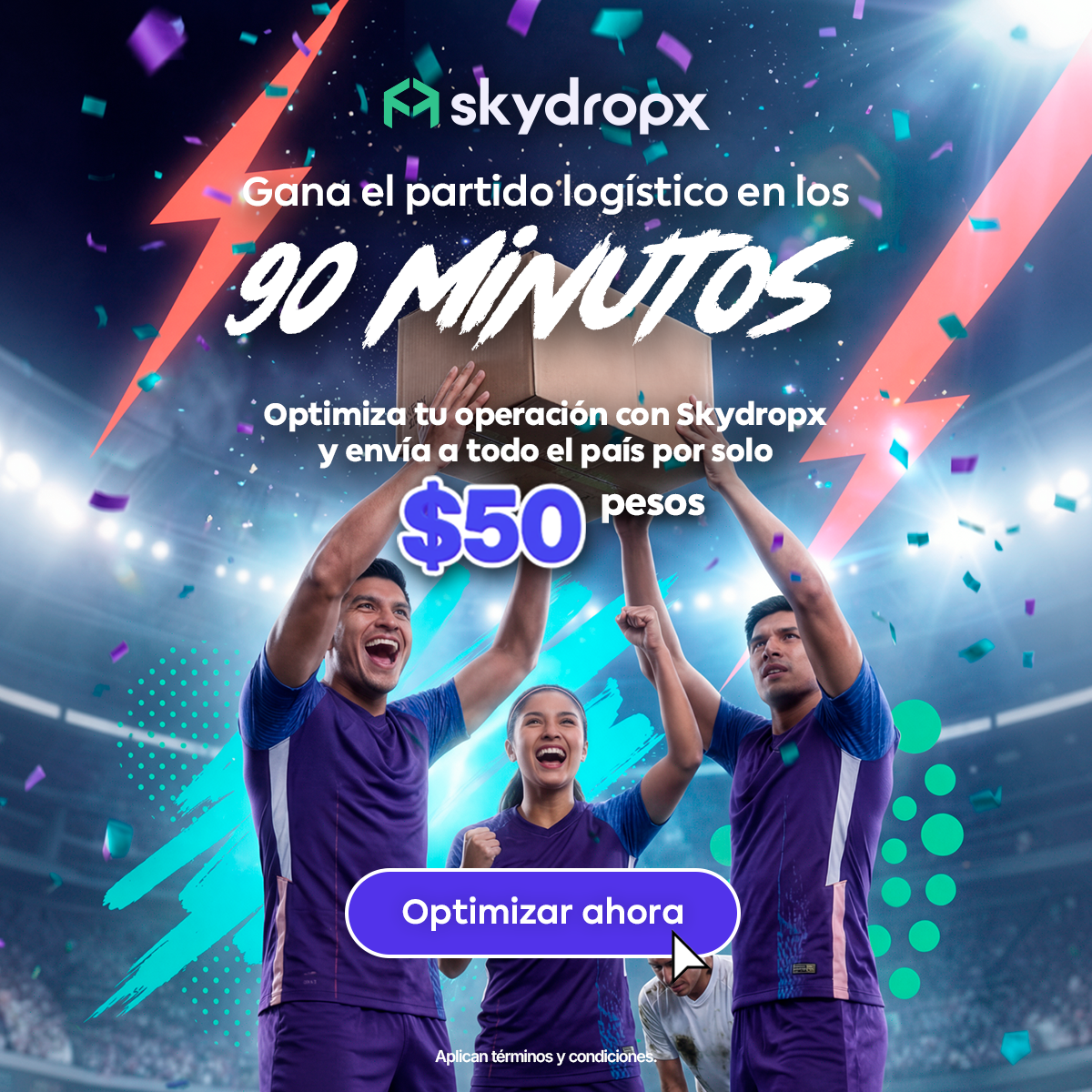 Skydropx Facebook ad