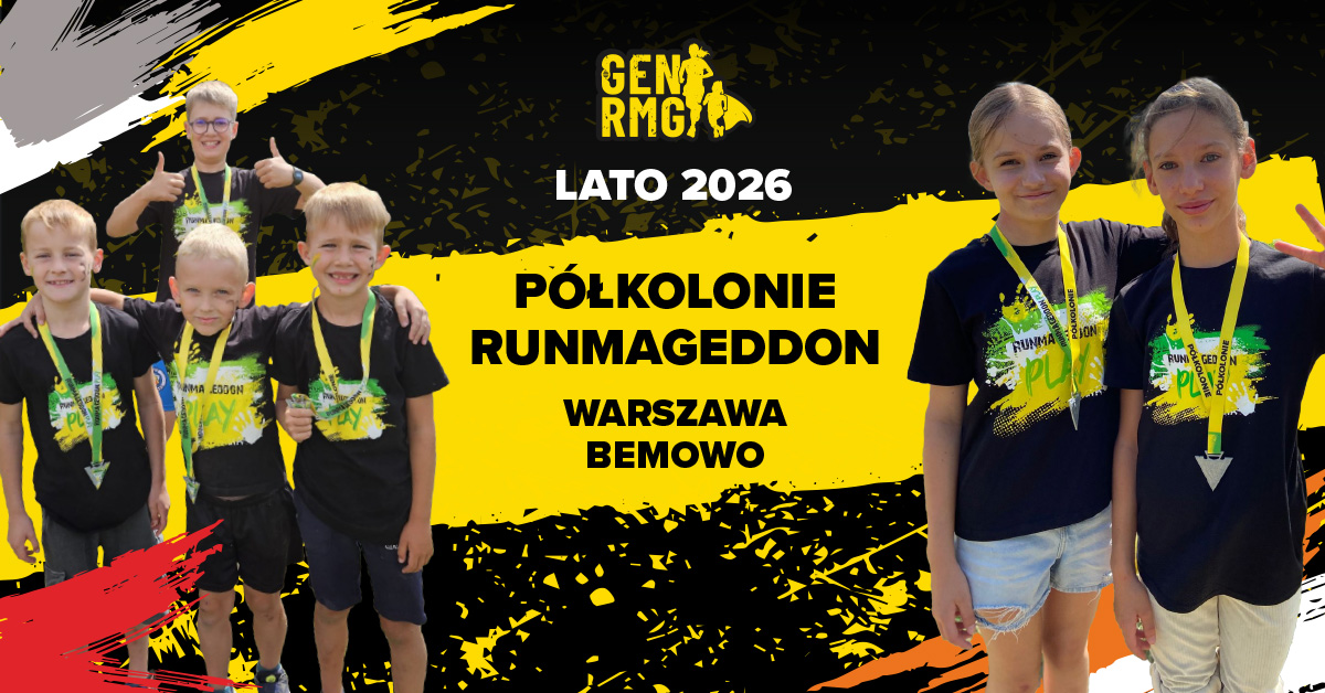 Generacja Runmageddon Facebook ad: Półkolonie Runmageddon 2026 | Gdynia