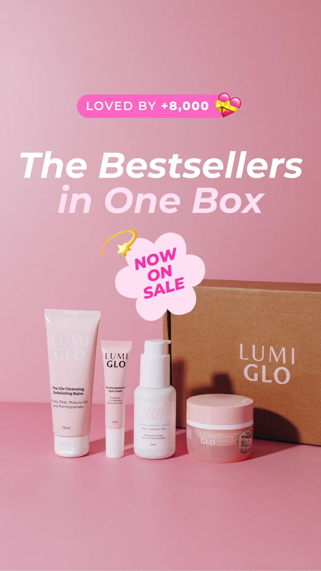 Lumi Glo Skincare Facebook ad