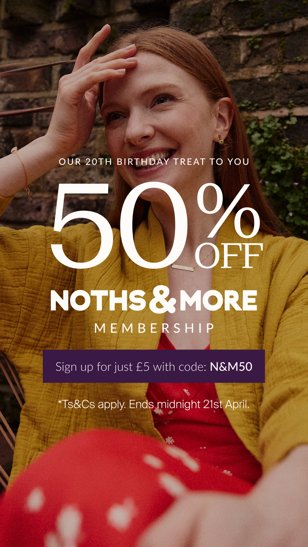 notonthehighstreet Facebook ad