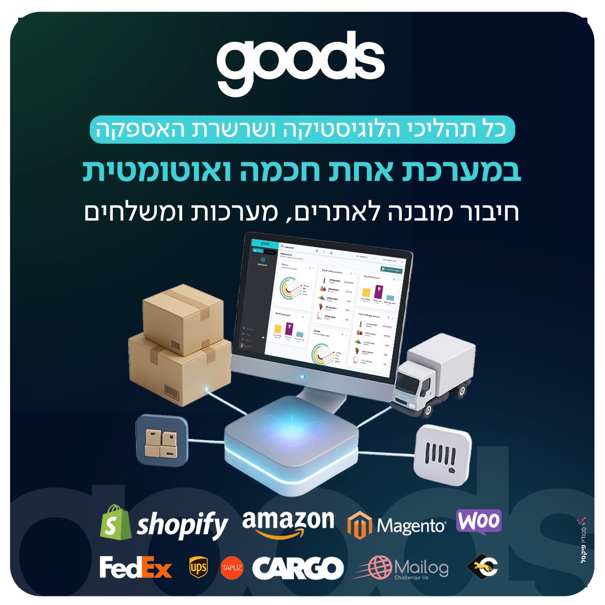 Goods Facebook ad: לתיאום הדגמה והצטרפות >>