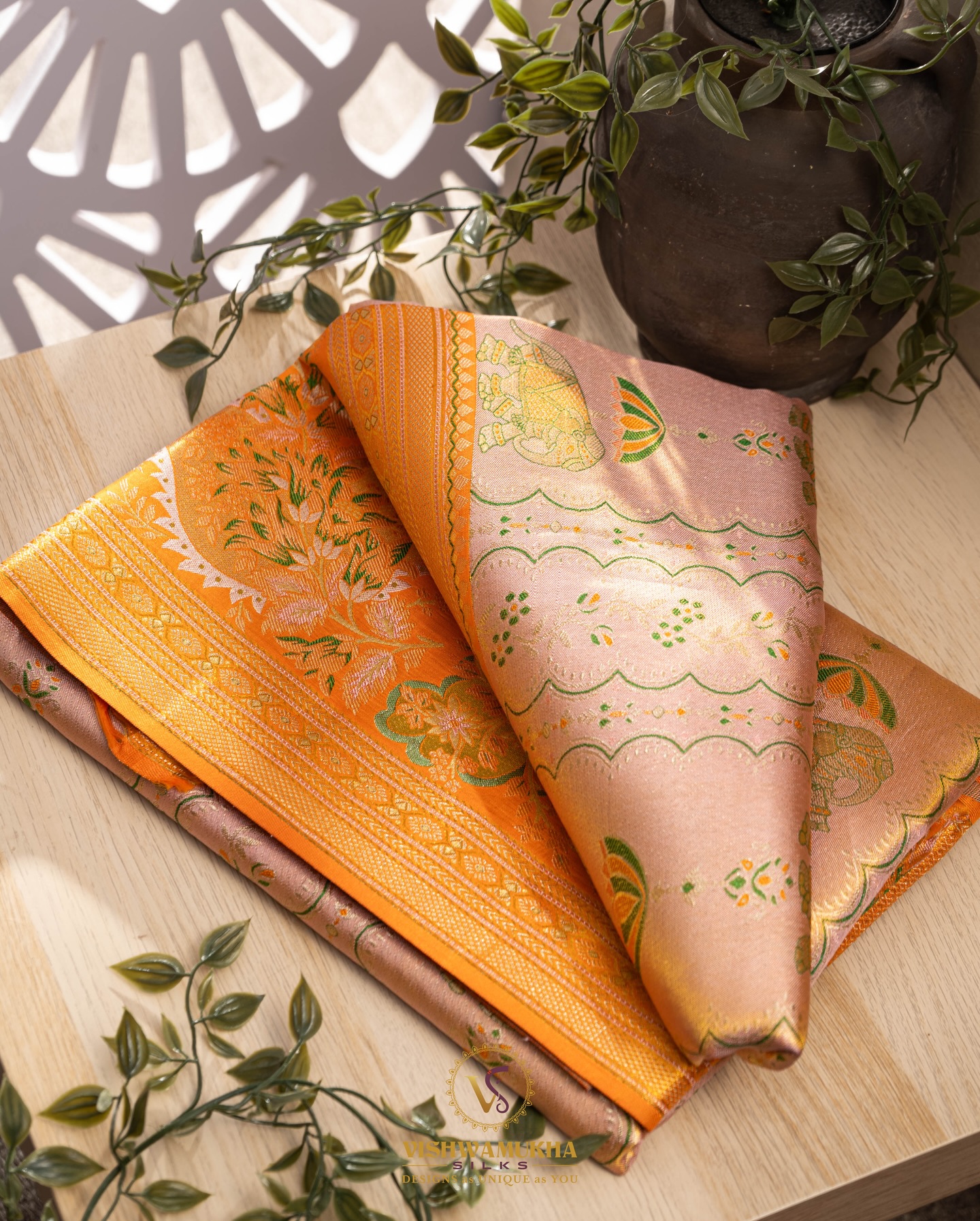 Vishwamukha Silks Facebook ad
