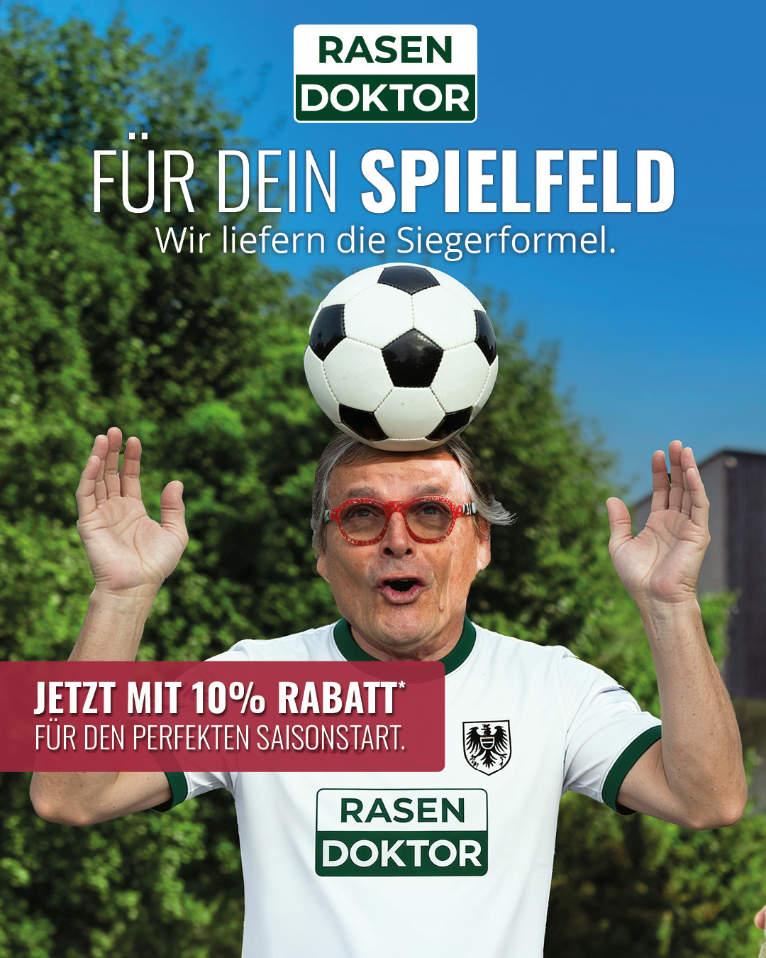 Rasendoktor Facebook ad