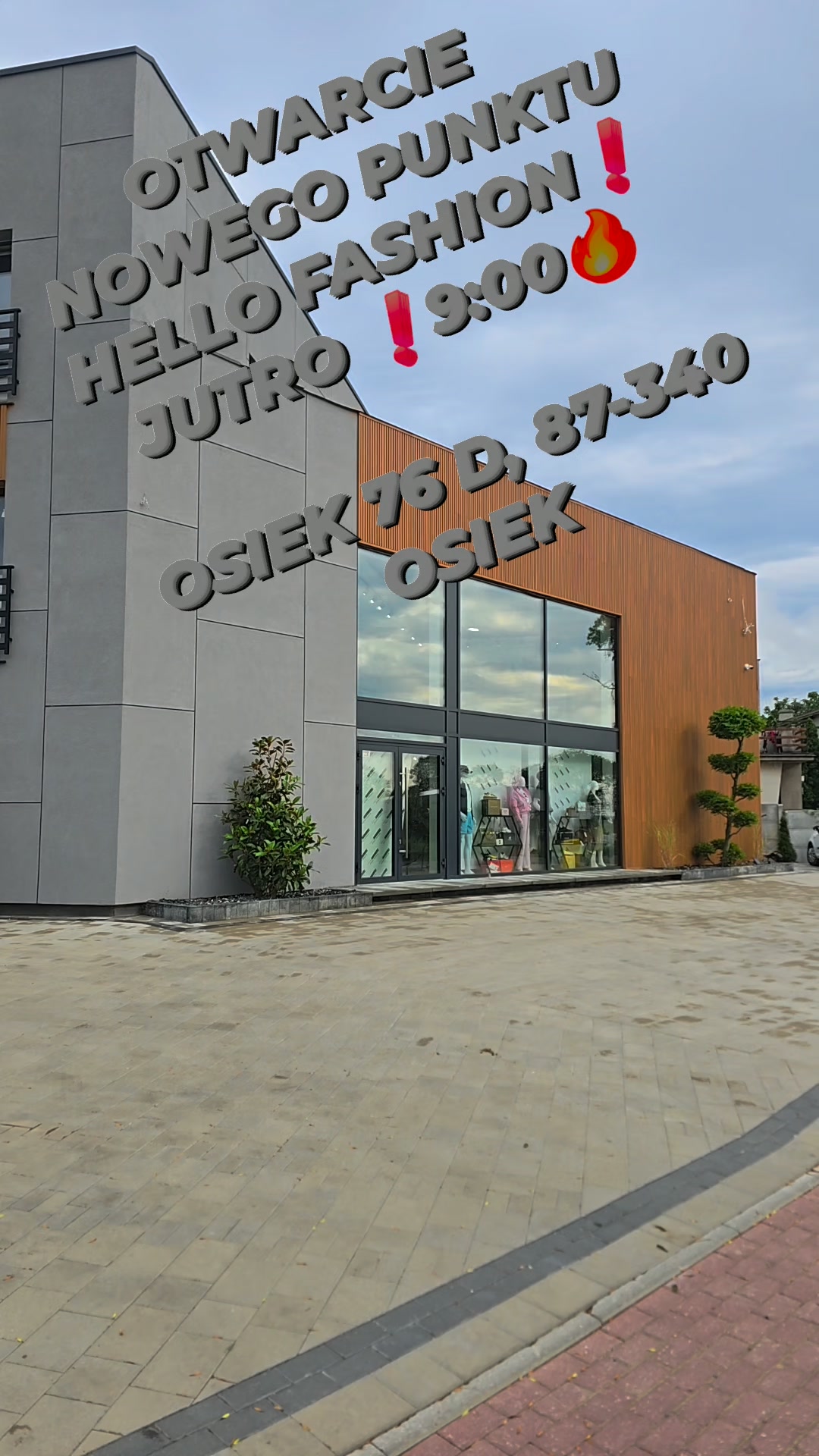Hello Fashion Outlet Premium Facebook ad: Kochani Jeszcze może nie jest idealnie może nie…