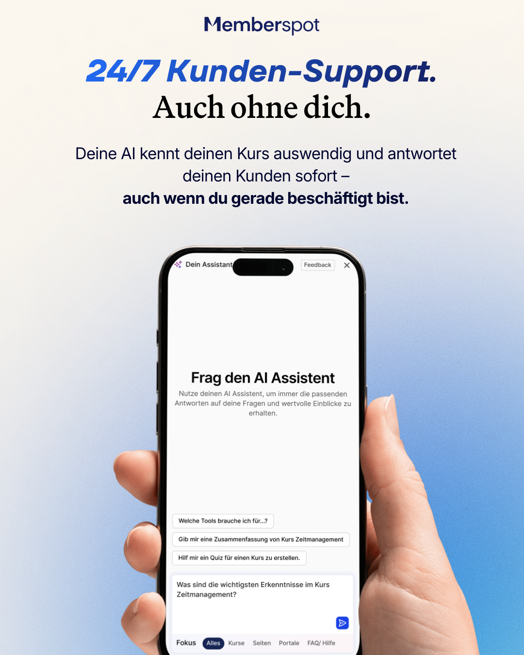Memberspot GmbH Facebook ad