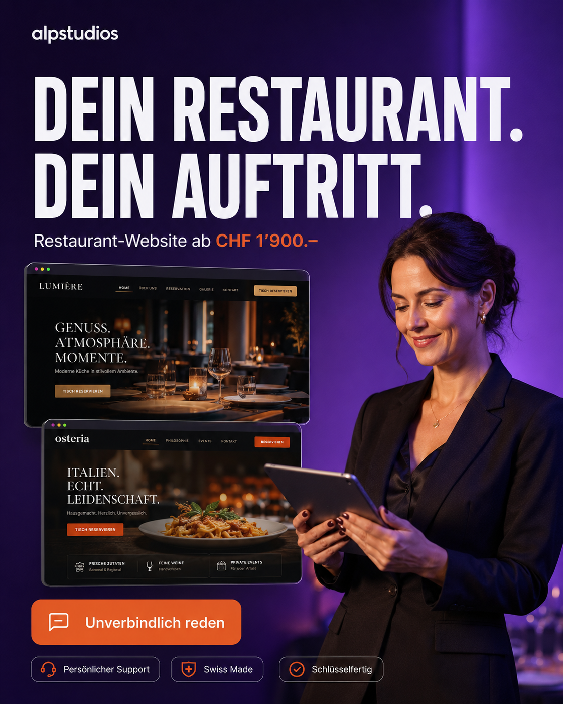 AlpStudios GmbH Facebook ad from Jun 11, 2026