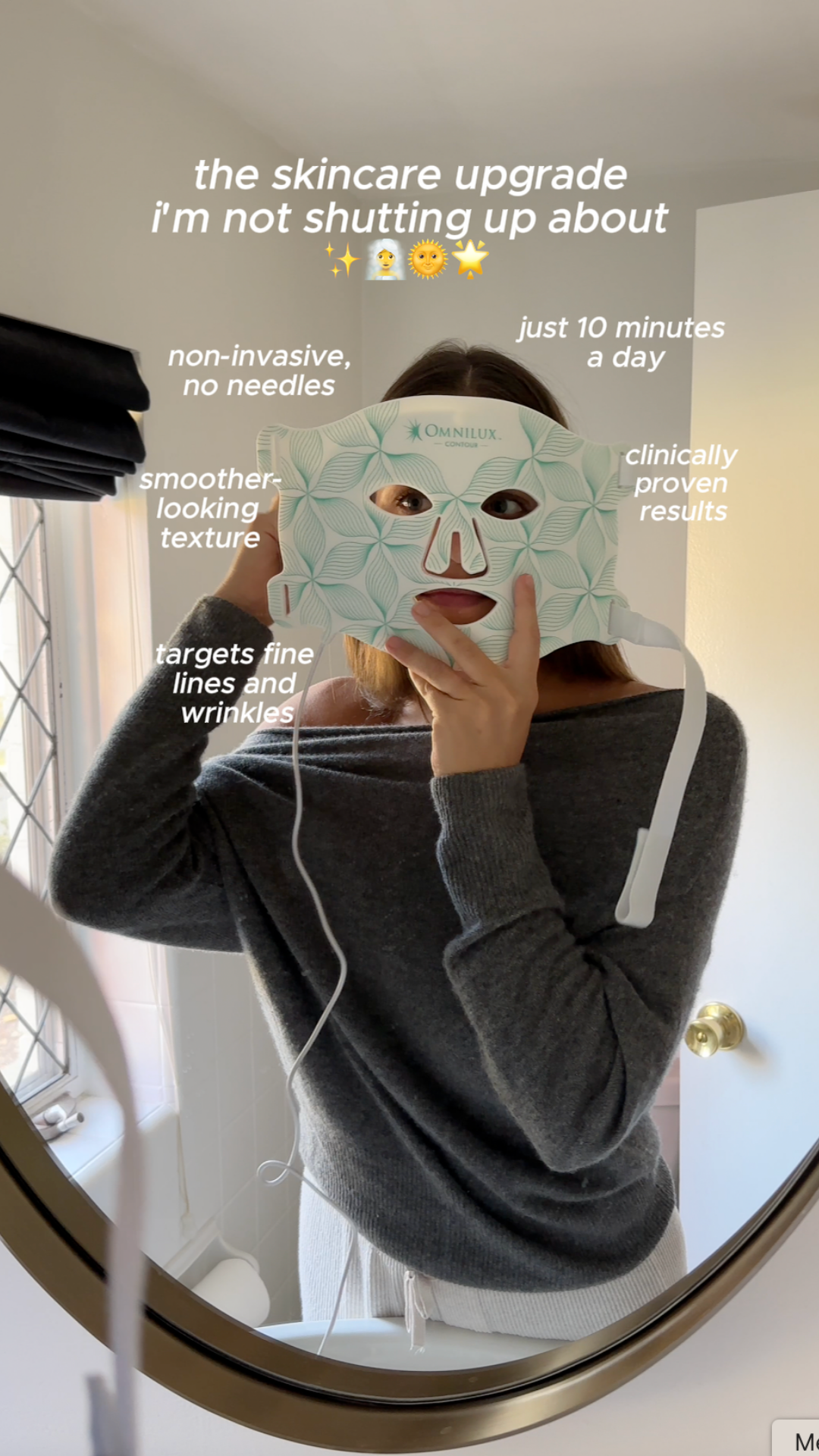 Omnilux Facebook ad