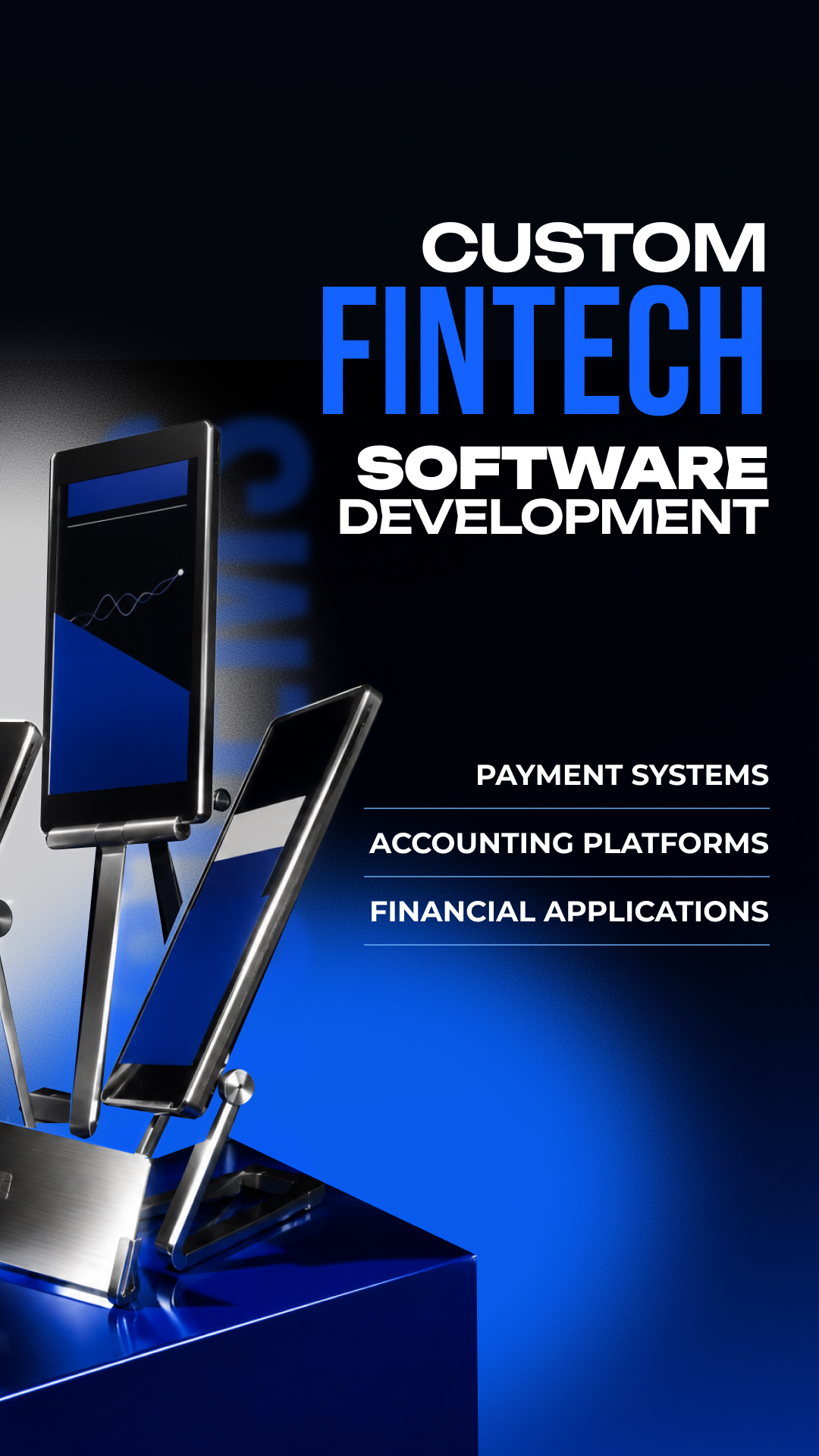 Invatechs Software Facebook ad: Built for FinTech