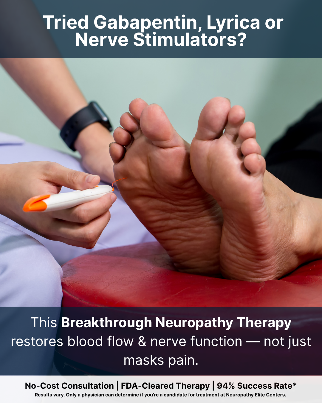 Neuropathy Elite Centers of Wisconsin Facebook ad