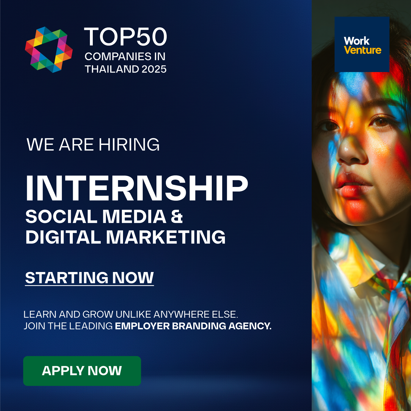 WorkVenture Facebook ad