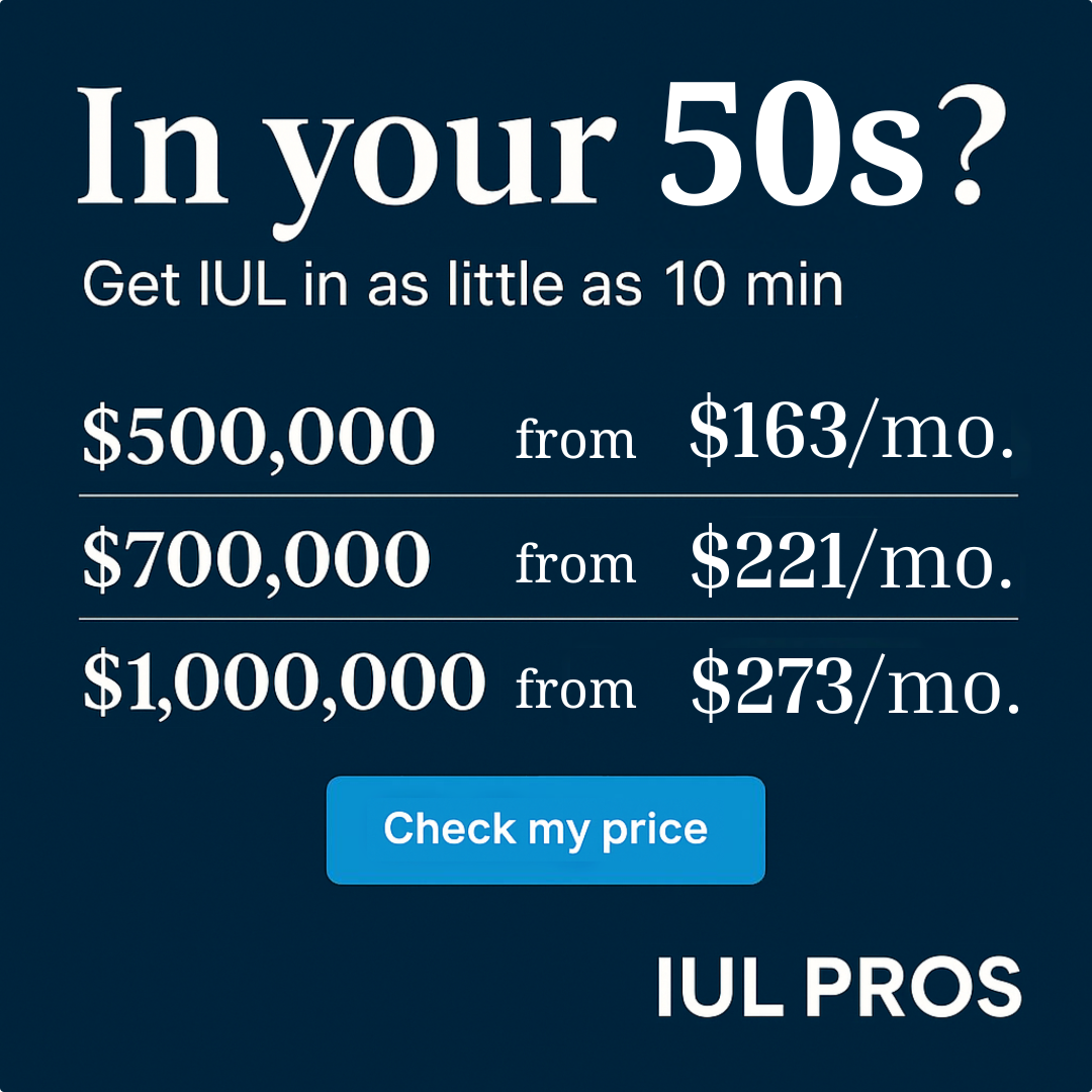 IUL Marketplace Facebook ad: Indexed Universal Life (IUL)