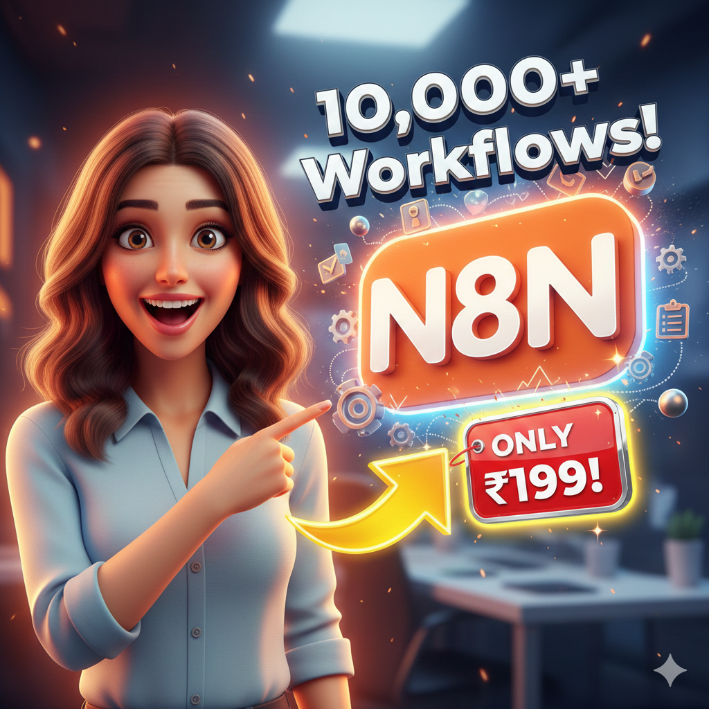 Digital Nexus Facebook ad: Why Build Workflows When 10,000 Are Already Done for You?