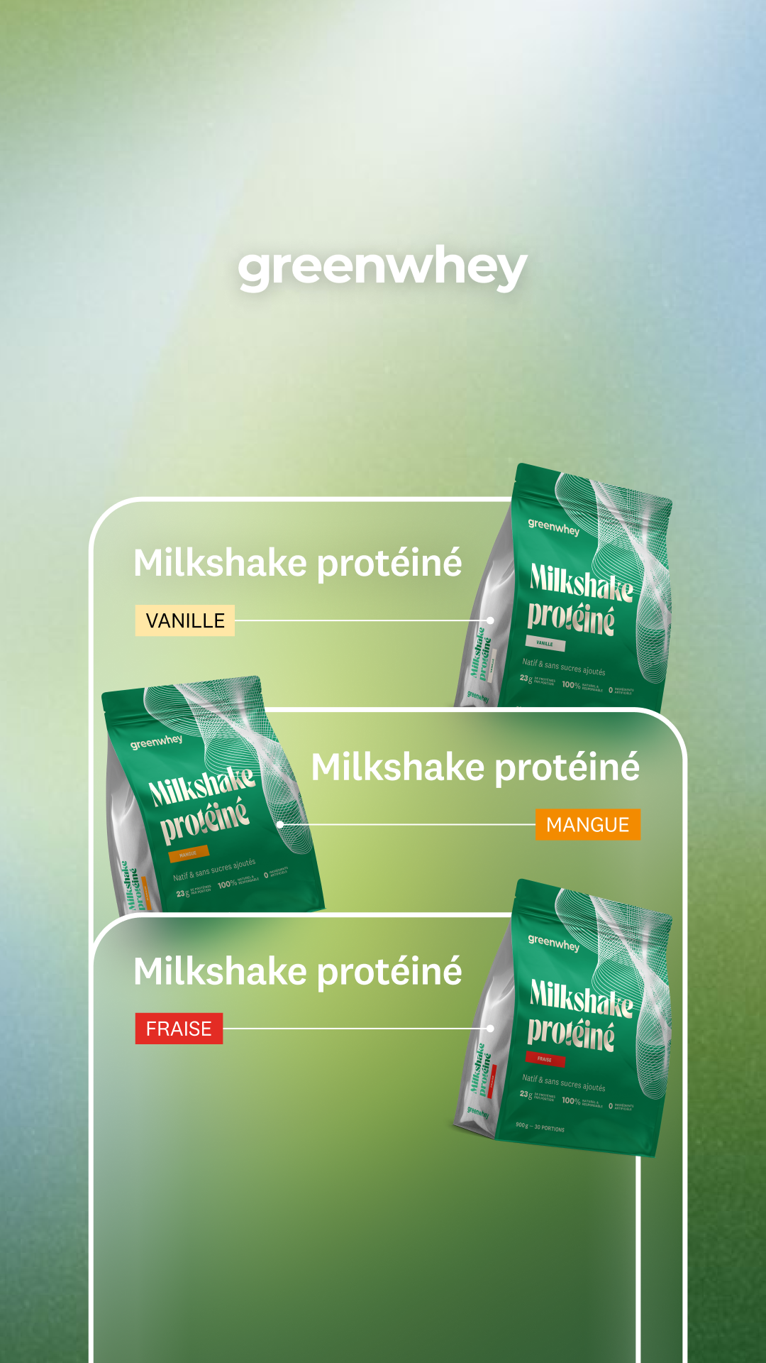 greenwhey Facebook ad