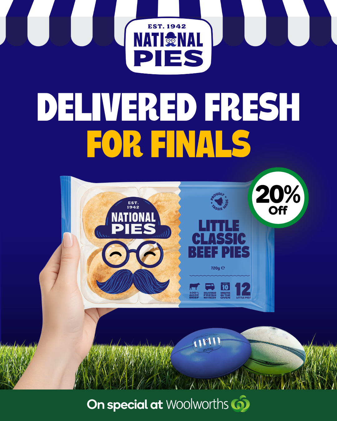 National Pies Facebook ad