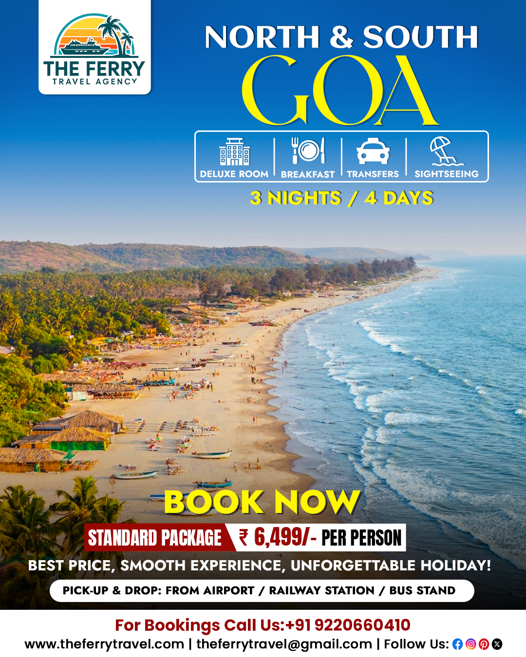 Ferry Travel Agency Facebook ad