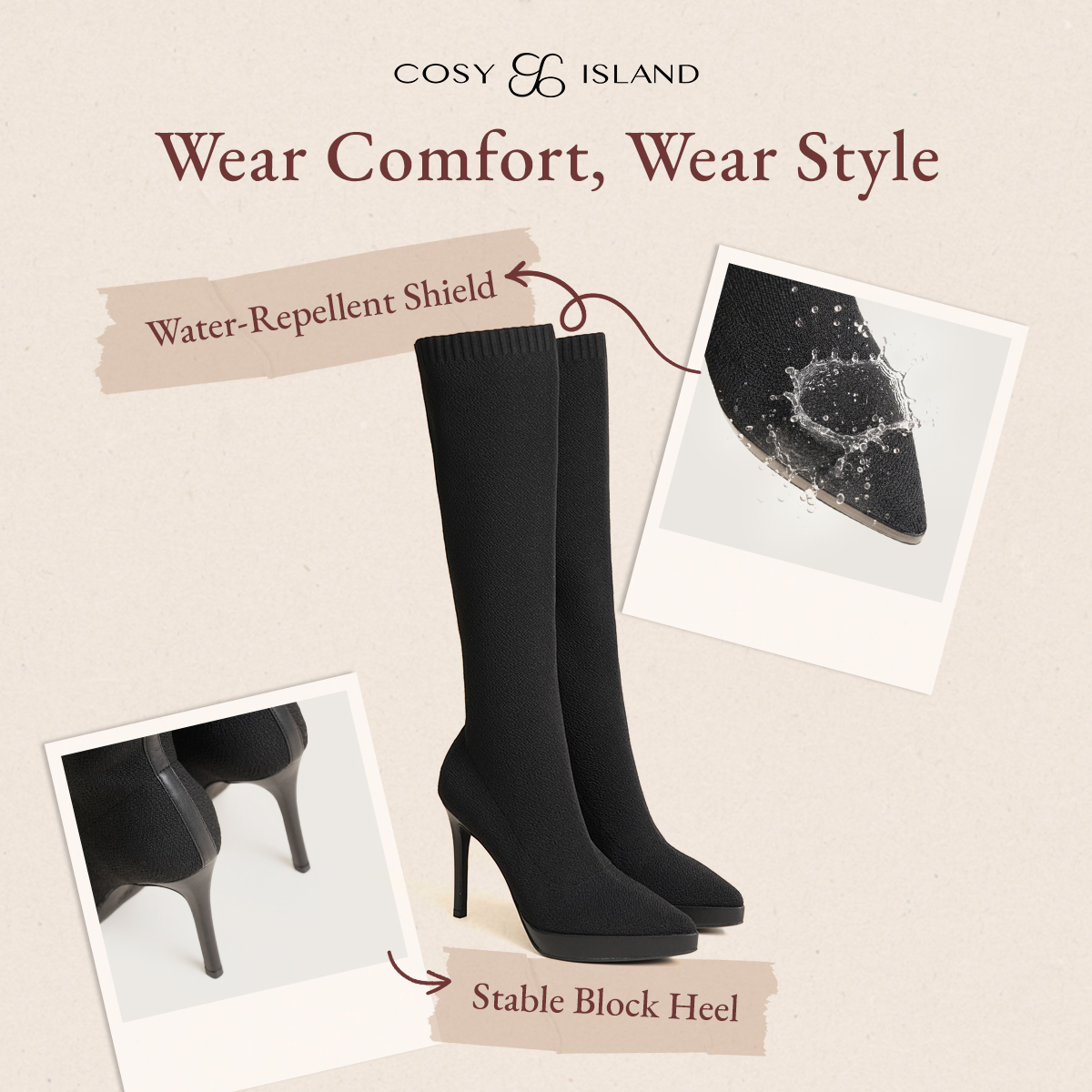 Cosy Island Facebook ad