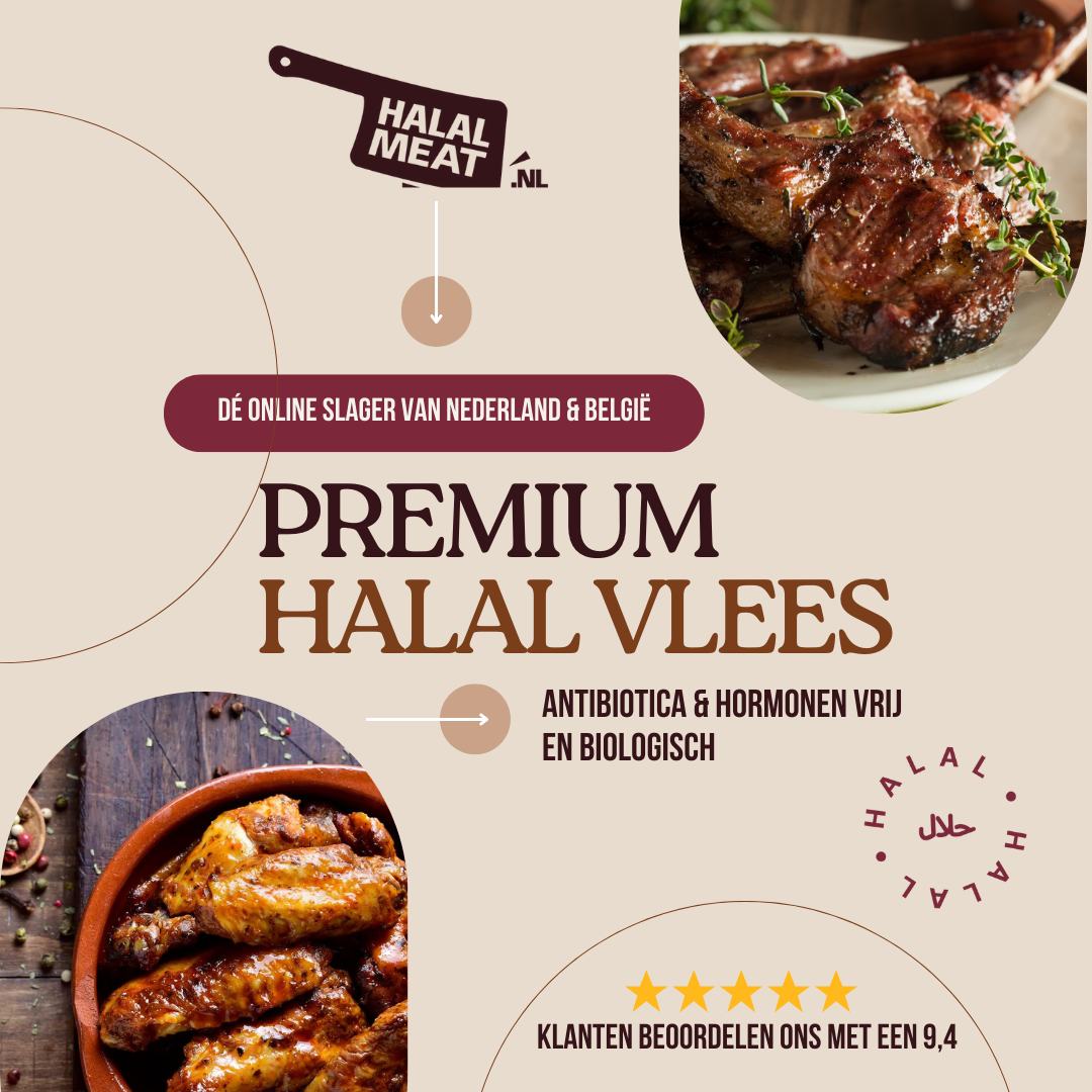 Halalmeat.nl Facebook ad: Bekijk onze halal producten van premium kwaliteit