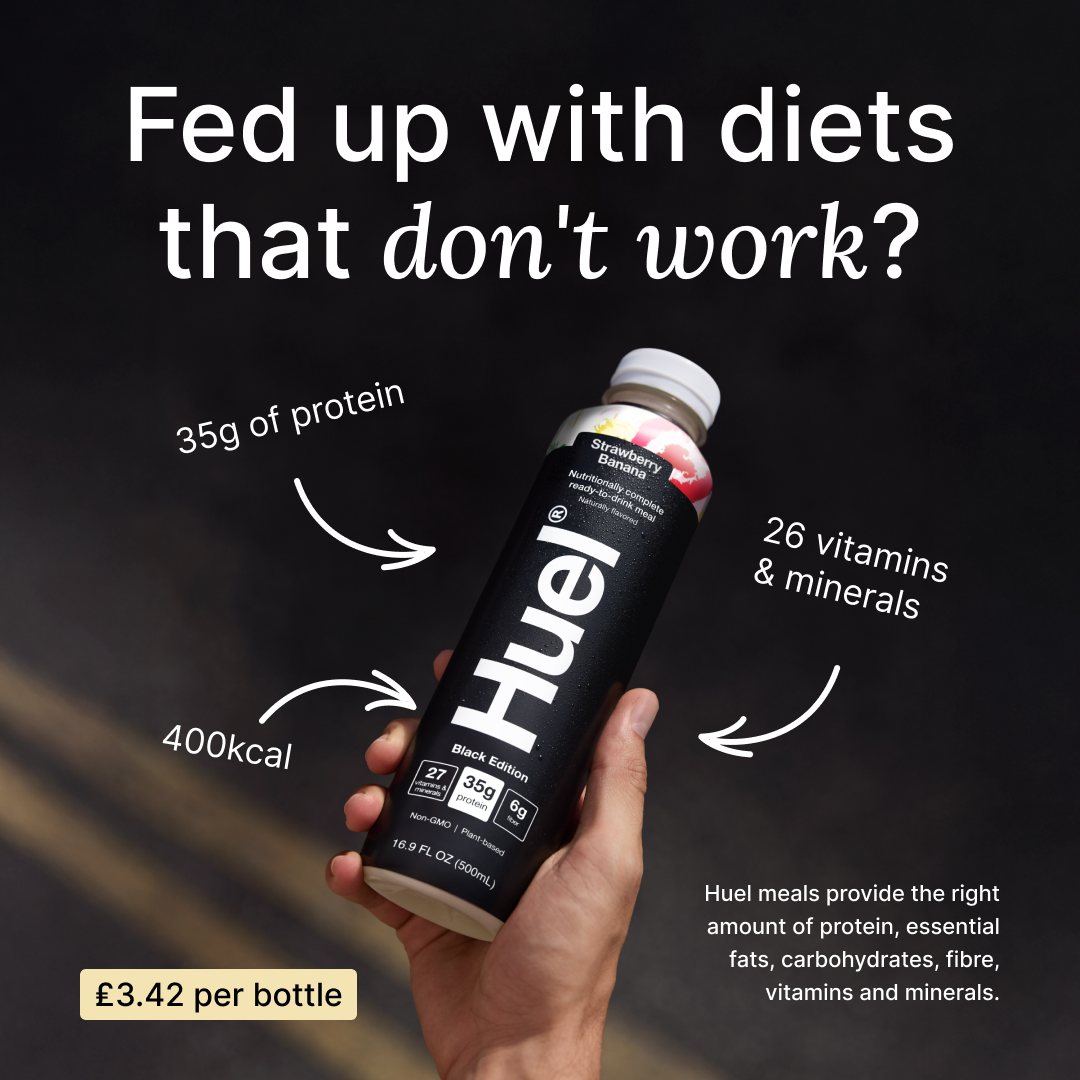 Huel Facebook ad
