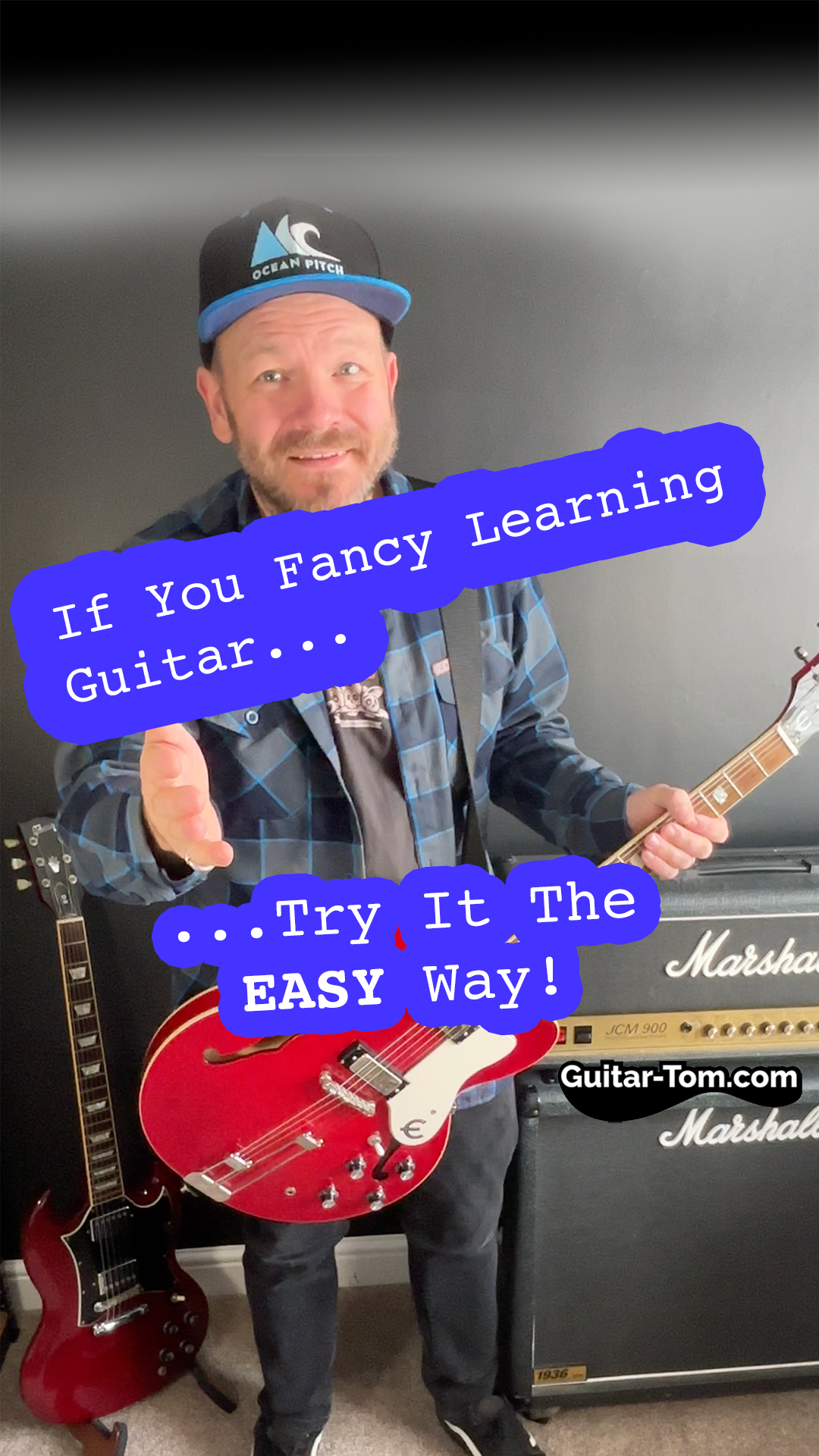 Guitar Tom Facebook ad