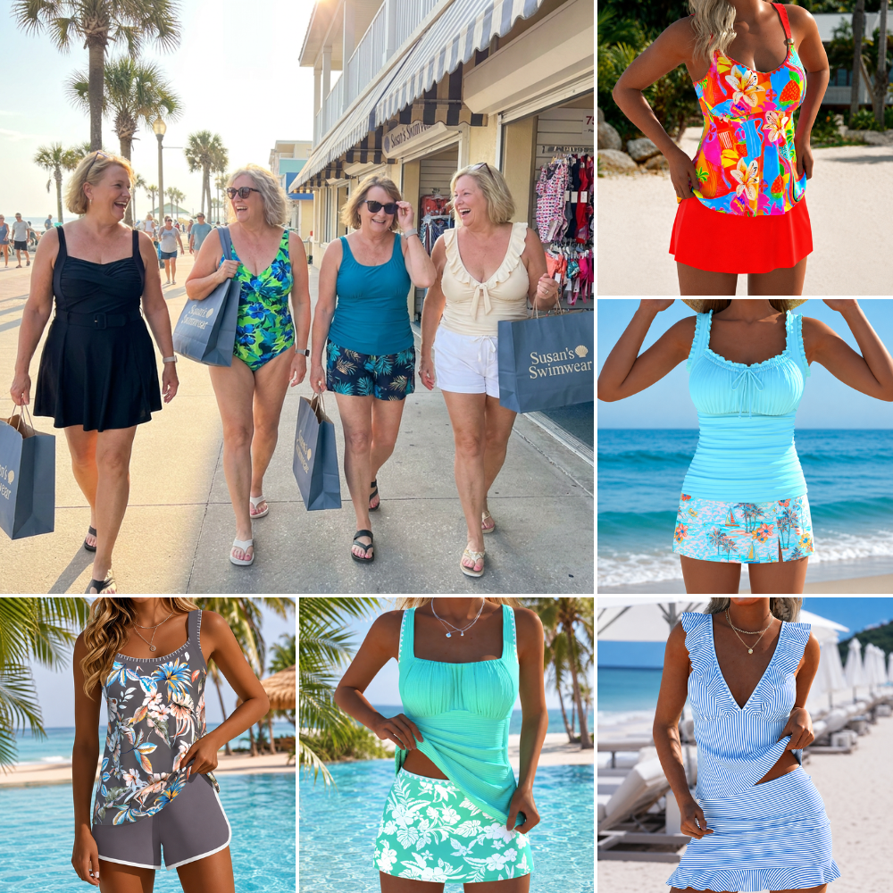 Susan Simmons Facebook ad: Susan's Swimwear Is Closing After 11 Years