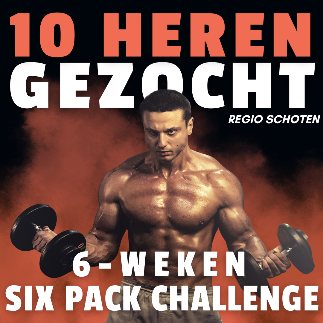 Arcade Fitness Facebook ad: 6 weken Sixpack Challenge