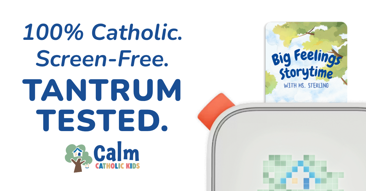 Catholic Mom Calm Facebook ad