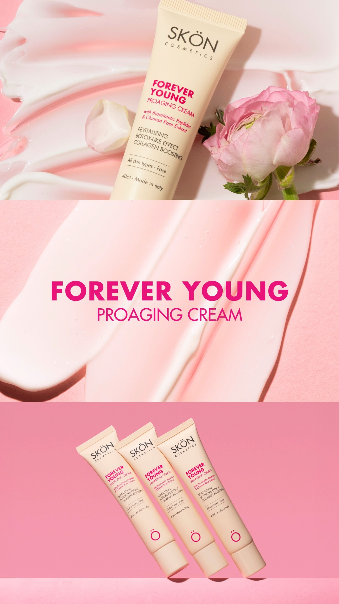 SKÖN Cosmetics Facebook ad