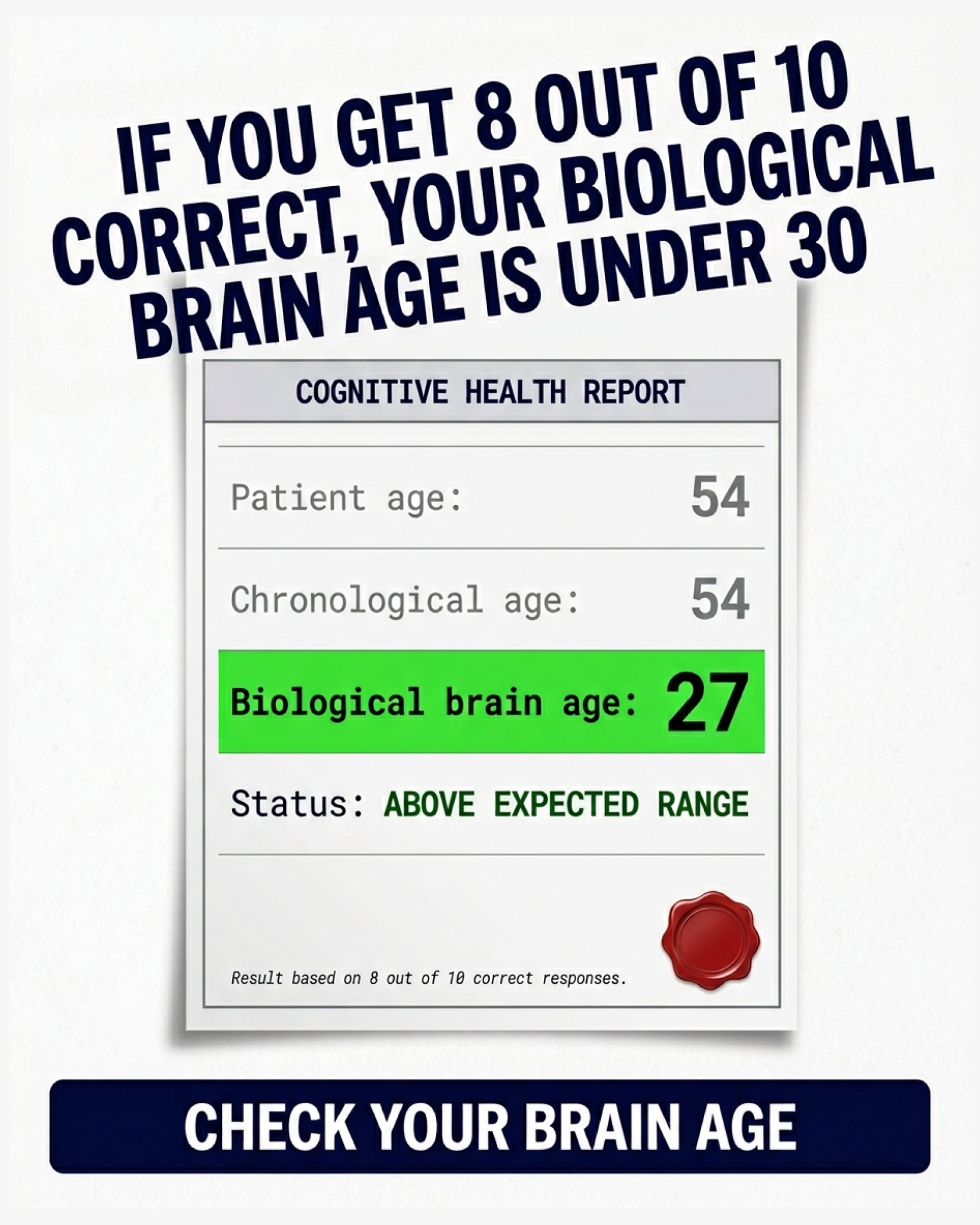 Intellio app Facebook ad